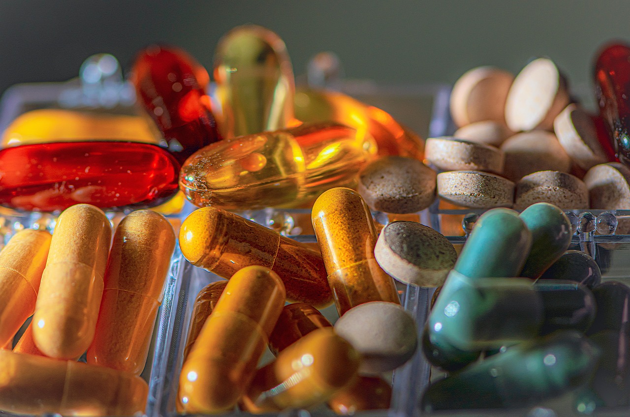 Vitamins, pills, pharmacy — Seamless Hormone Optimization: Exploring Online Testosterone Therapy